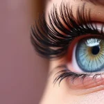 The image shows different bottles of eyelash extension glue, aiding in selection for the guide.